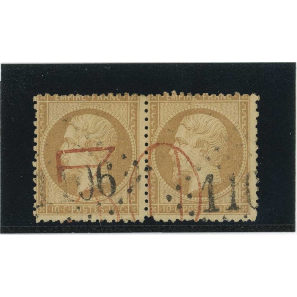 YT 21 - GC 1106 - Condé sur Noireau - Calvados (13) - Paire - Cote 25 Euros