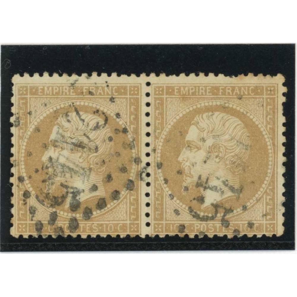 YT 21 - GC 2145 - Lyon - Rhône (68) - Paire - Cote 25 Euros