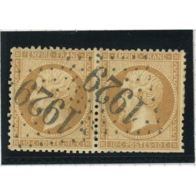 YT 21 - GC 1929 - Lamargelle - Côte d'Or (20) - Paire - Cote 85 Euros
