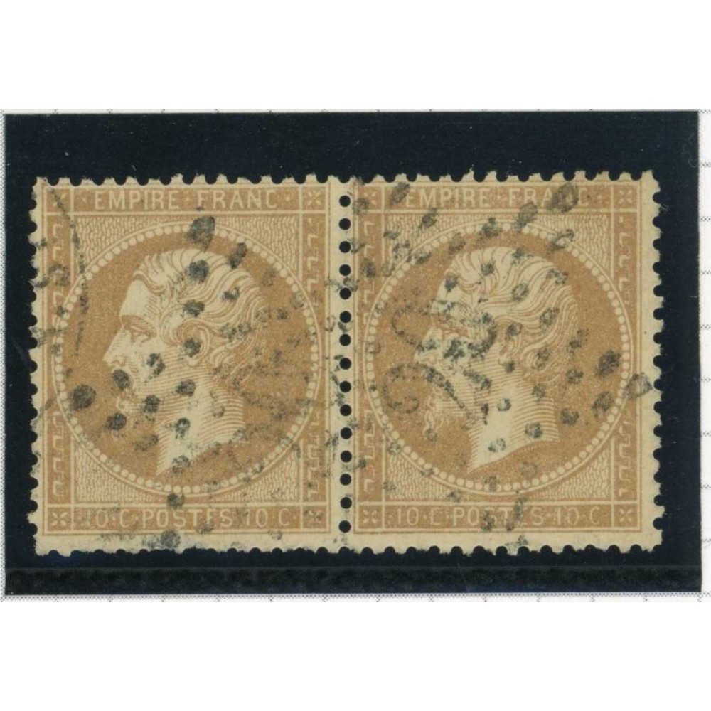 YT 21 - Etoile 20 - Paire - Cote 30 Euros