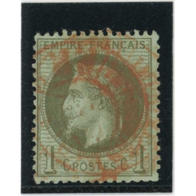 Cachet à date rouge des Imprimés