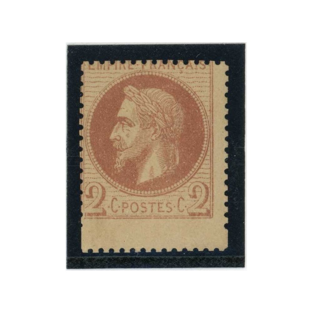 YT 26 - Neuf x - Variété : Décalé - Cote 350 Euros