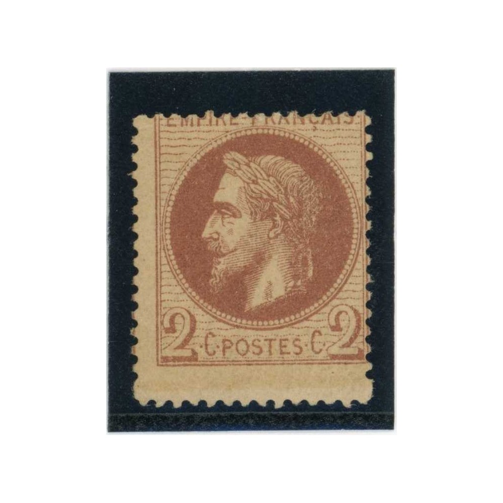 YT 26 - Neuf x - Variété : Décalé - Cote 350 Euros