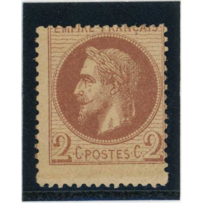 YT 26 - Neuf x - Variété : Décalé - Cote 350 Euros