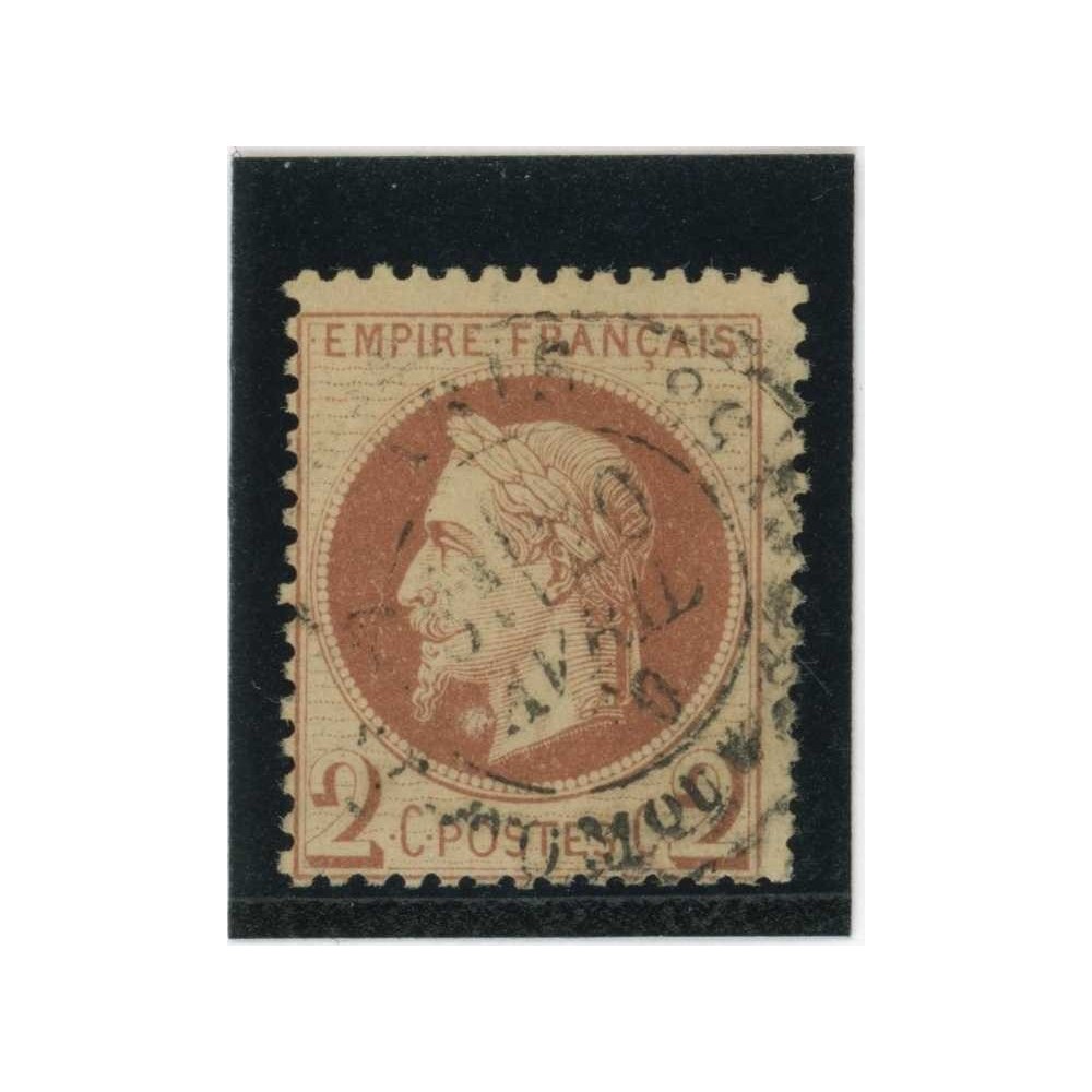 YT 26 - Oblitéré - Boule au cou - Signé Scheller - Cote 1600 Euros