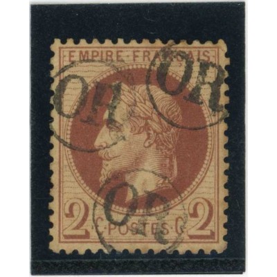 YT 26 - OR dans un cercle - Cote 90 Euros