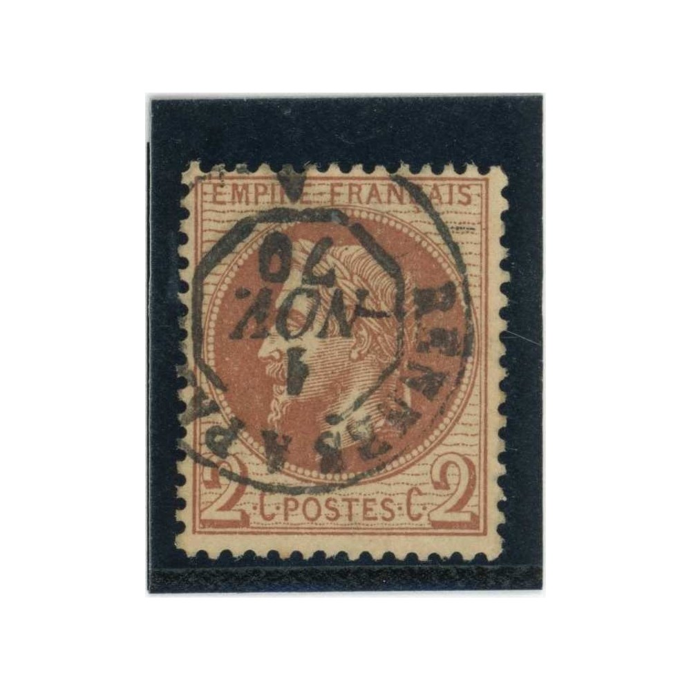 YT 26 - Cachet "Rennes à Paris" du 01 Nov 70 - Cote 50 Euros