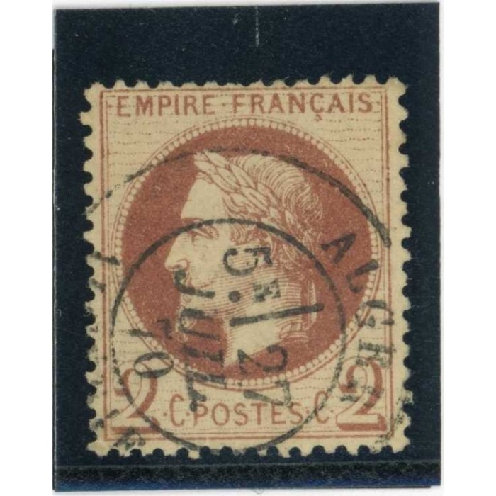 YT 26 - Cachet à Date Alger du 27 Juillet 70 - Cote 50 Euros