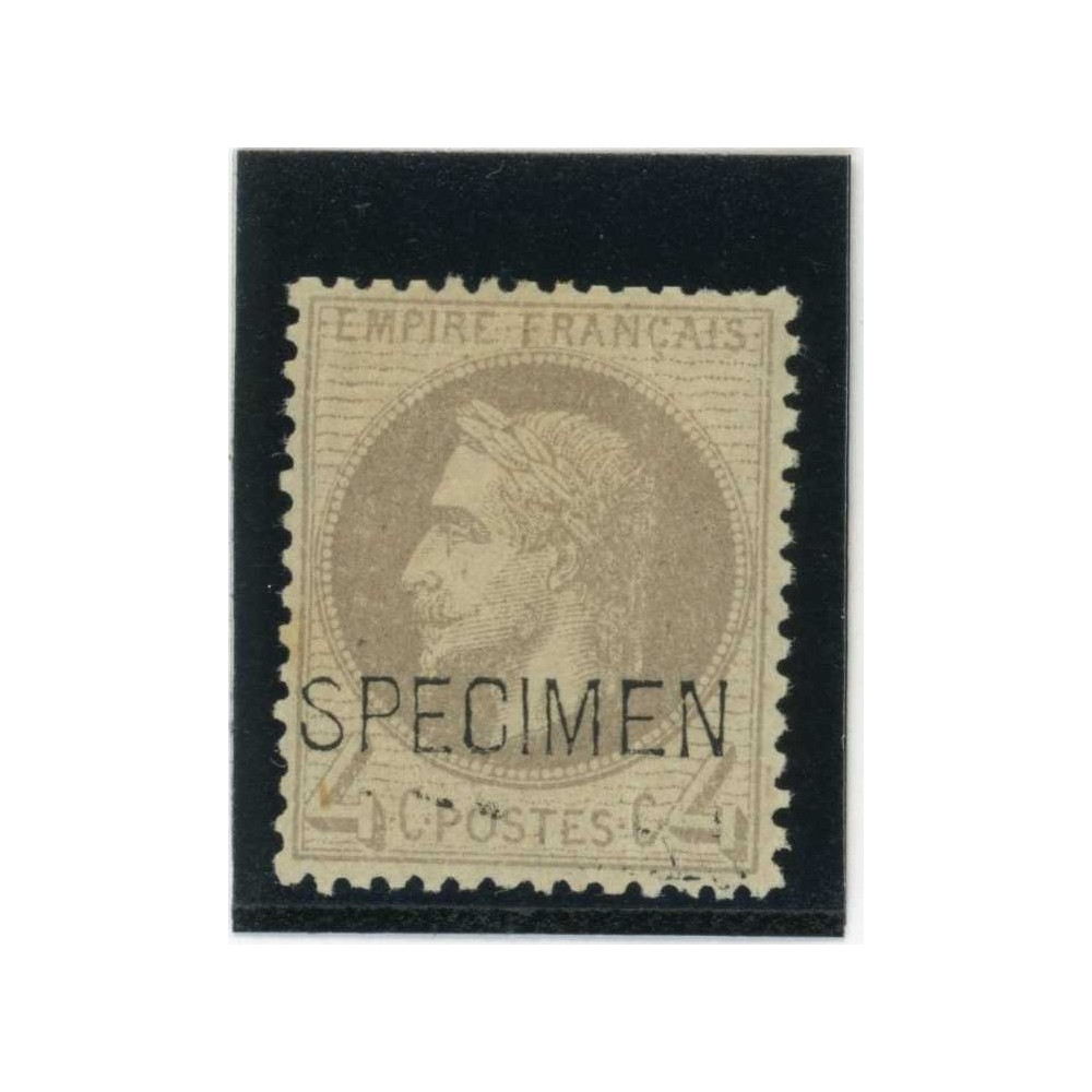 YT 27 - Neuf x - SPECIMEN - Cote 400 Euros