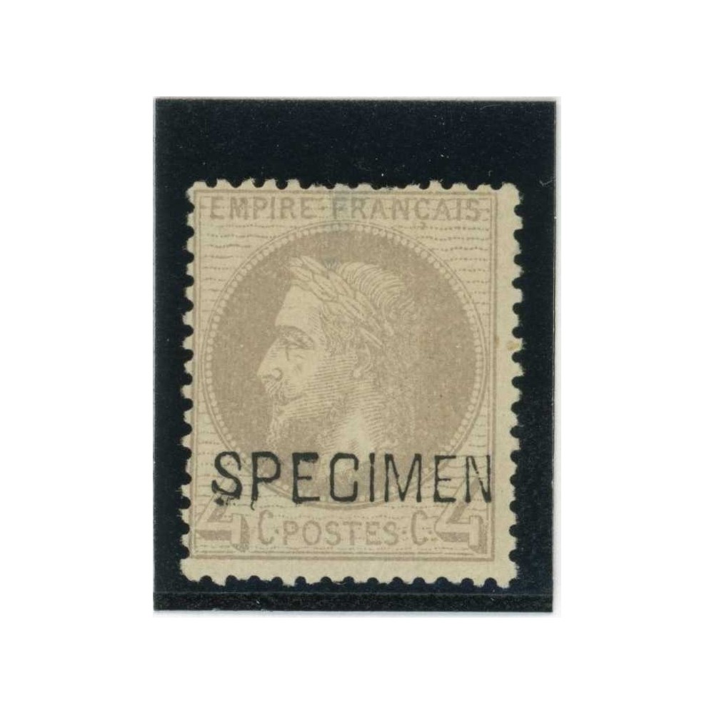 YT 27 - Neuf x - SPECIMEN - Cote 400 Euros