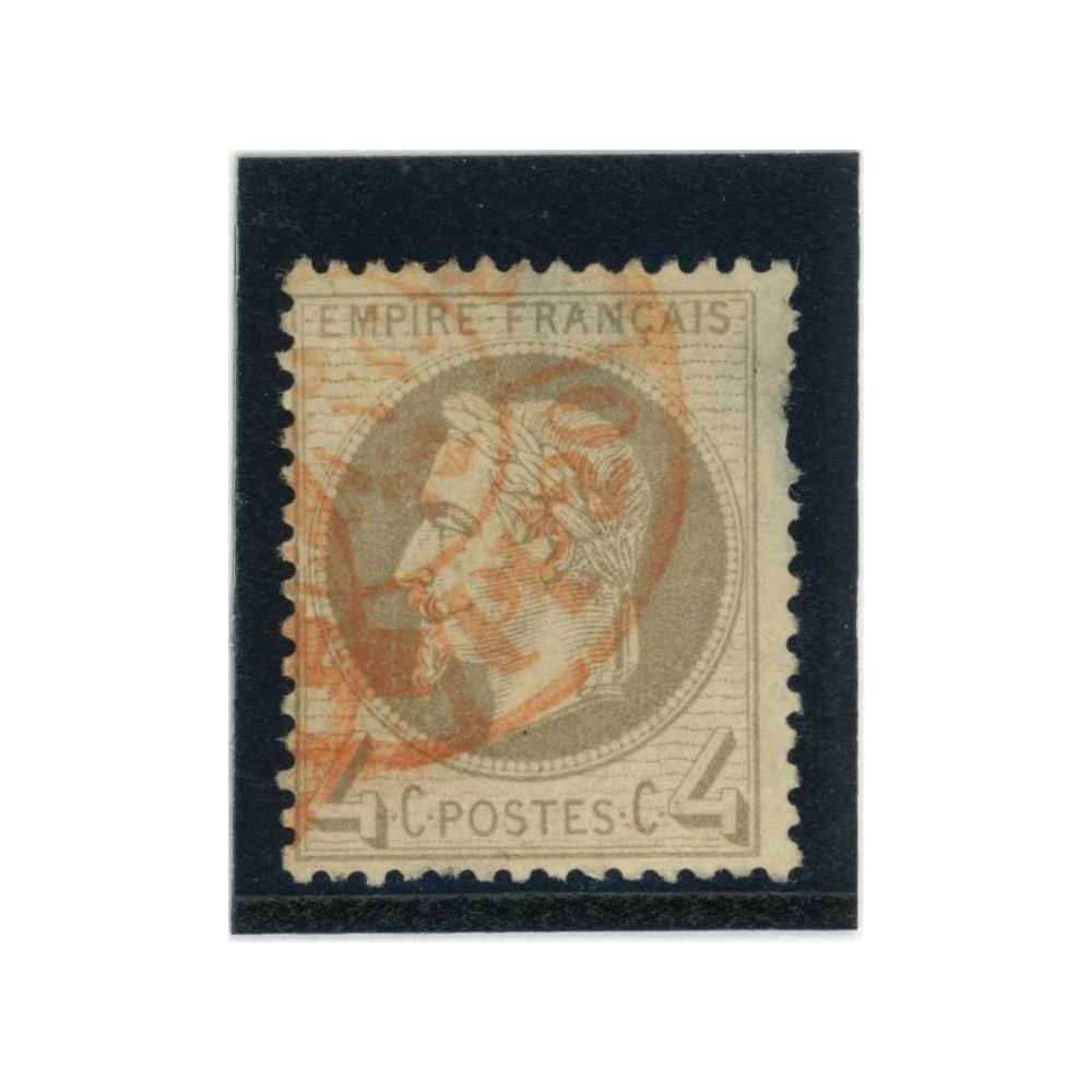 YT 27 - Cachet à date rouge des imprimés - Cote 170 Euros