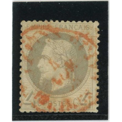 YT 27 - Cachet à date rouge des imprimés - Cote 170 Euros