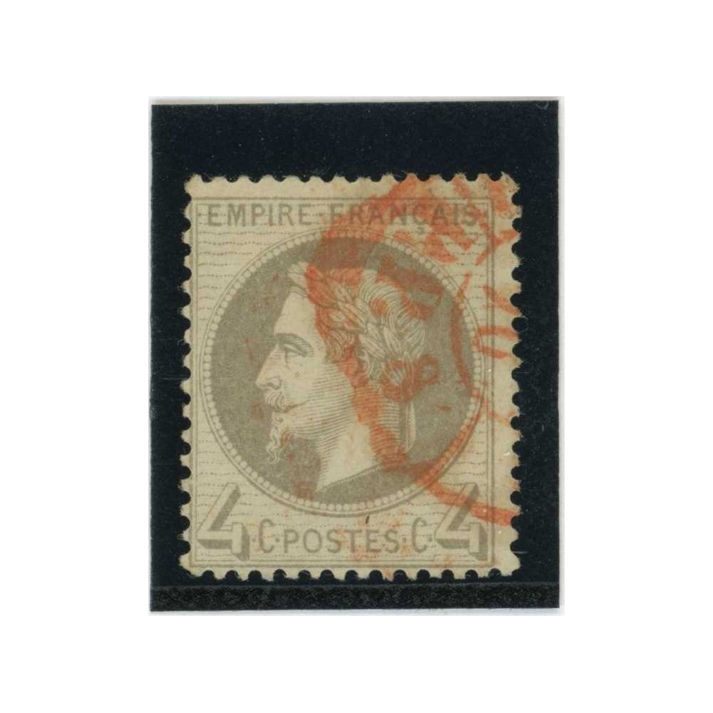 YT 27 - Cachet à date rouge des imprimés - Cote 170 Euros
