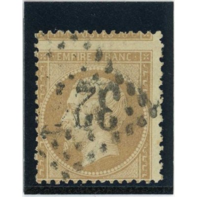 YT 28  - Variété : A cheval - Cote 50 Euros