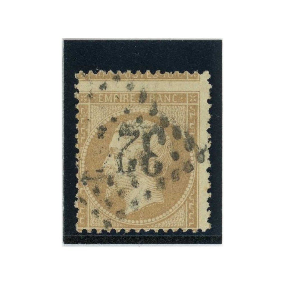 YT 28  - Variété : A cheval - Cote 50 Euros