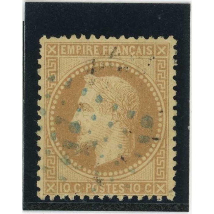 YT 28 A - Oblitération bleue - Cote 90 Euros