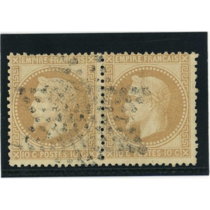 YT 28 A - Paire - Cote 42 Euros