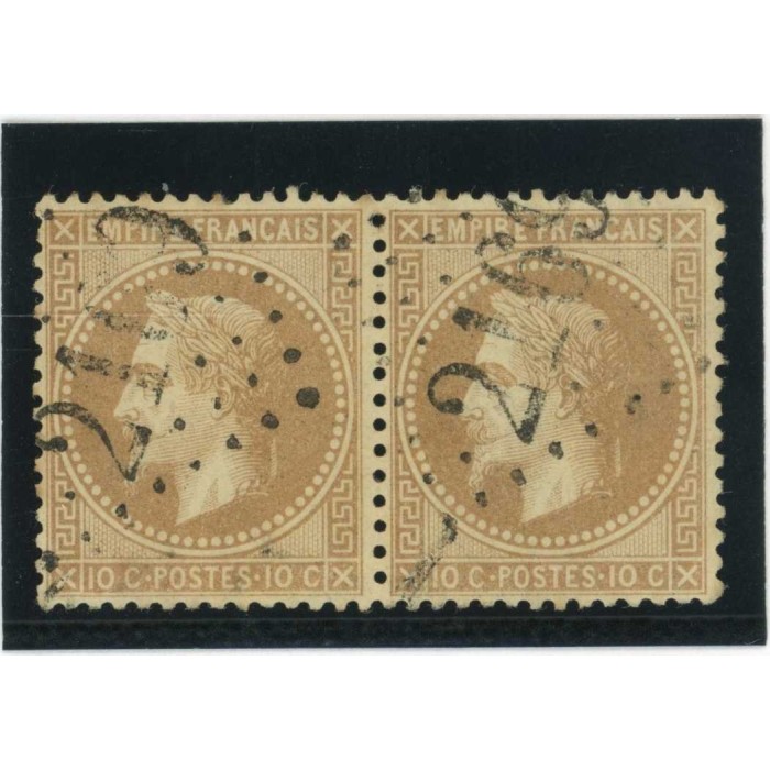 YT 28 B - GC 2169 - Maintenon - Eure et Loir (27) - Paire - Cote 10 Euros