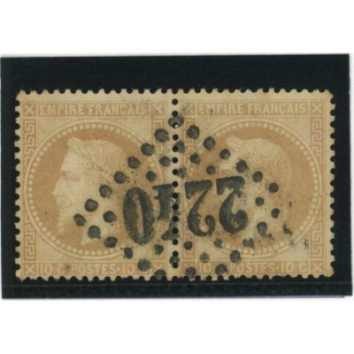 YT 28 B - GC 2240 - Marseille - Bouches du Rhône (12) - Paire - Cote 8 Euros