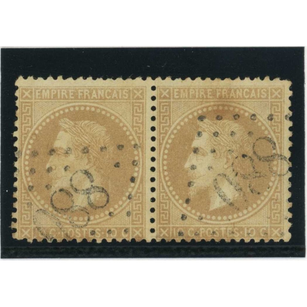 YT 28 B - GC 880 - Chantilly - Oise (58) - Paire - Cote 8 Euros