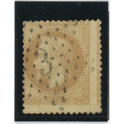YT 28 B - Variété : A cheval - Cote 35 Euros