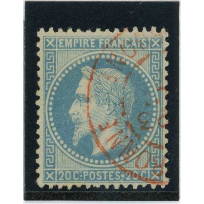 YT 29 B - Cachet Rouge Etranger - Cote 70 Euros