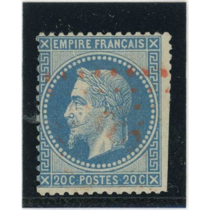 YT 29 A - Losange rouge - Cote 80 Euros