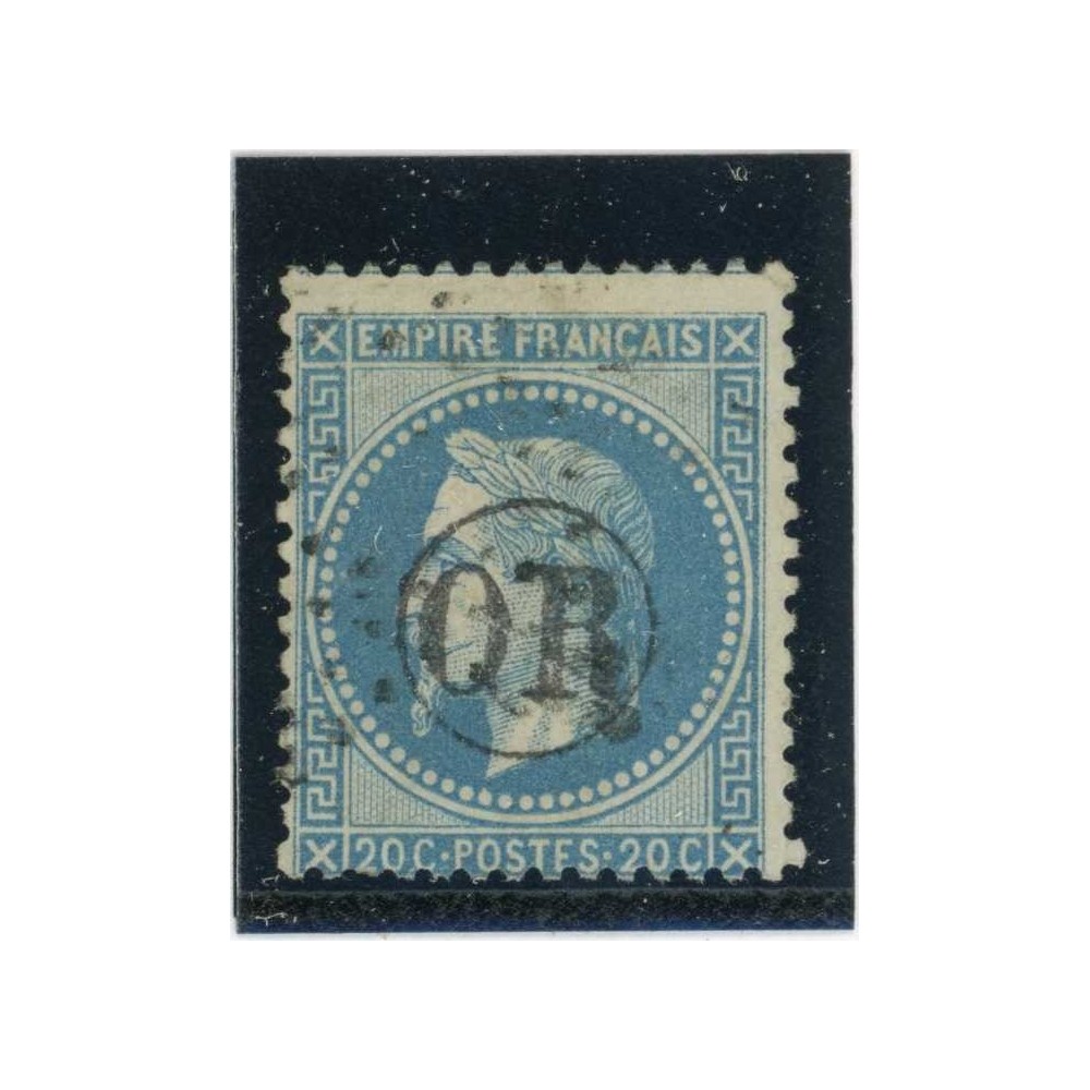 YT 29 B - "OR" dans un cercle - Cote 90 Euros
