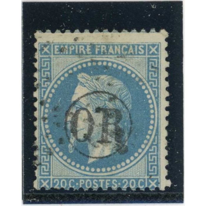 YT 29 B - "OR" dans un cercle - Cote 90 Euros