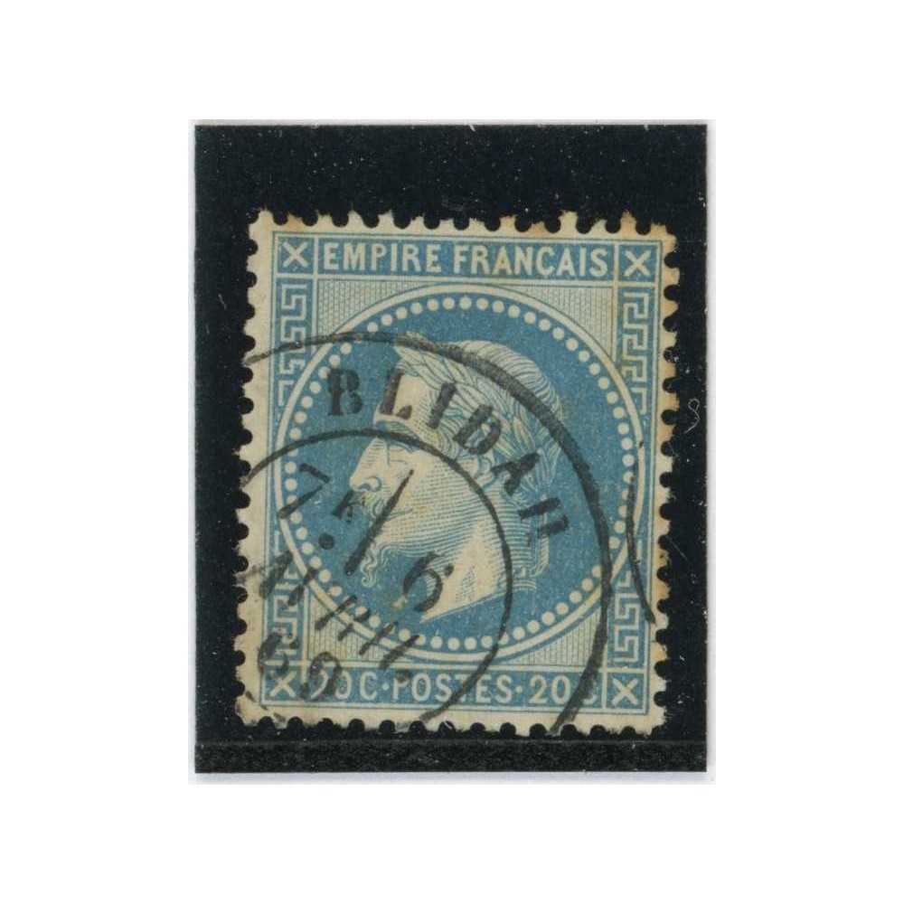 YT 29 B - CaD Blidah du 6 Avril 1860 - Cote 5 Euros
