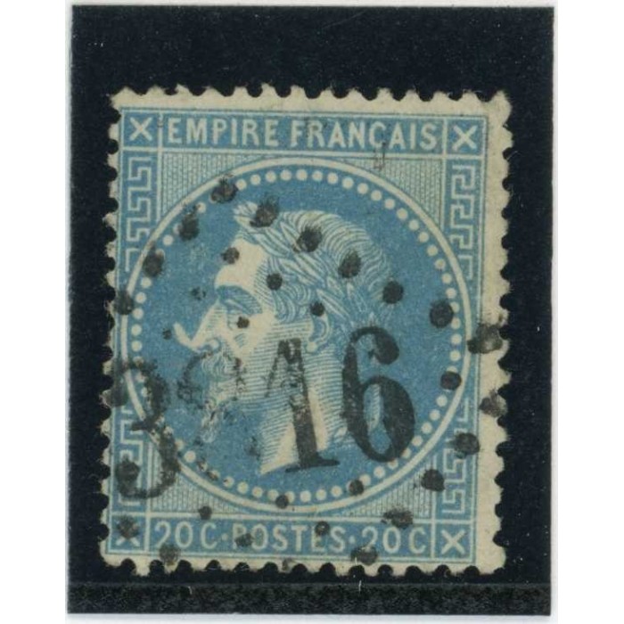 YT 29 B - Variété : A la corne - Cote 130 Euros