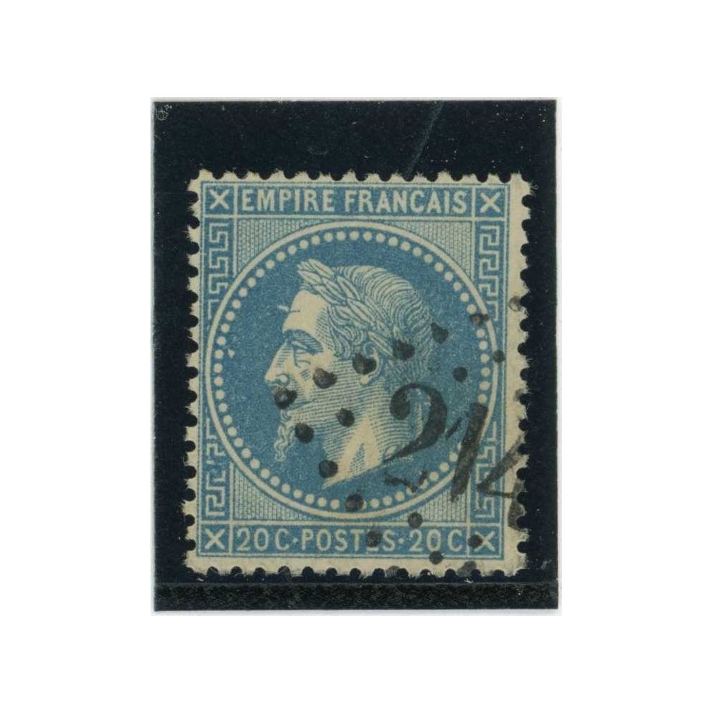 YT 29 B - Variété : Pointe au front - Cote 80 Euros