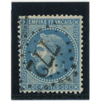 YT 29 B - Variété : A la corne - Cote 130 Euros