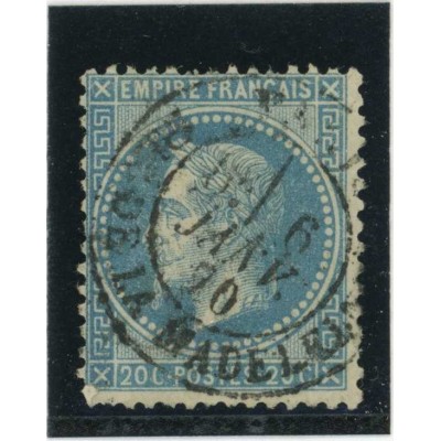YT 29 B - CaD paris du 6 Janv 1870 - Cote 5 Euros