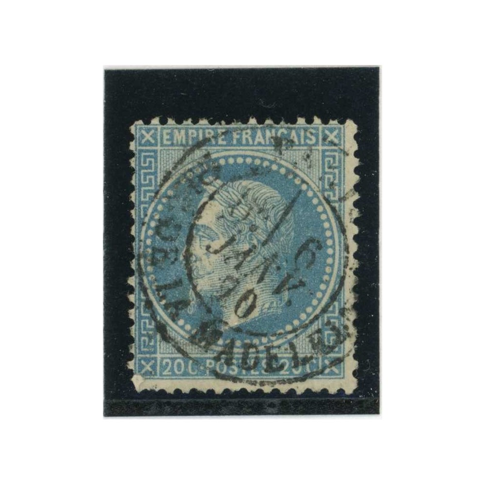 YT 29 B - CaD paris du 6 Janv 1870 - Cote 5 Euros