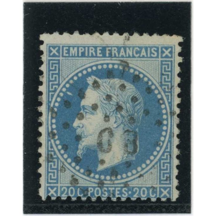 YT 29 B - Variété : Pointe au front - Cote 80 Euros