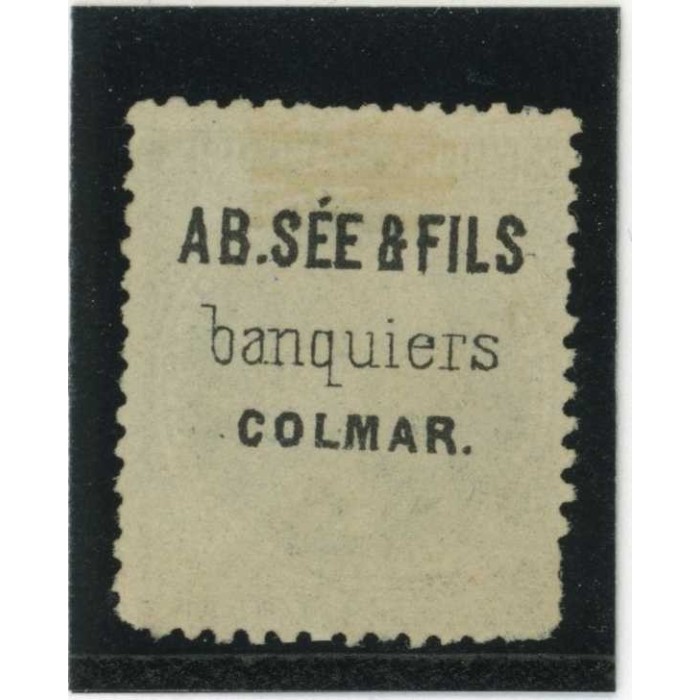 YT 29 B - PUBLICITE au verso - Cote 30 Euros