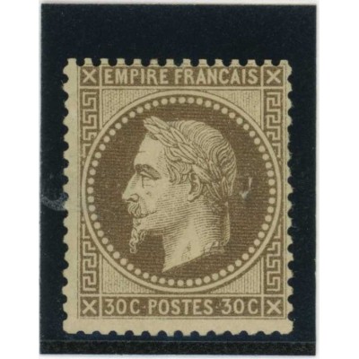 YT 30 - Neuf x - Fond ligné - Cote 1700 Euros