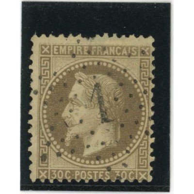 YT 30 - Etoile 1 - Fond ligné - Cote 50 Euros