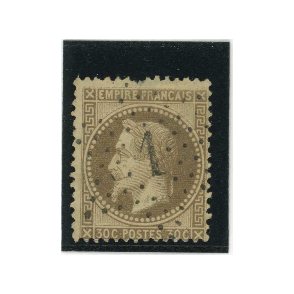 YT 30 - Etoile 1 - Fond ligné - Cote 50 Euros