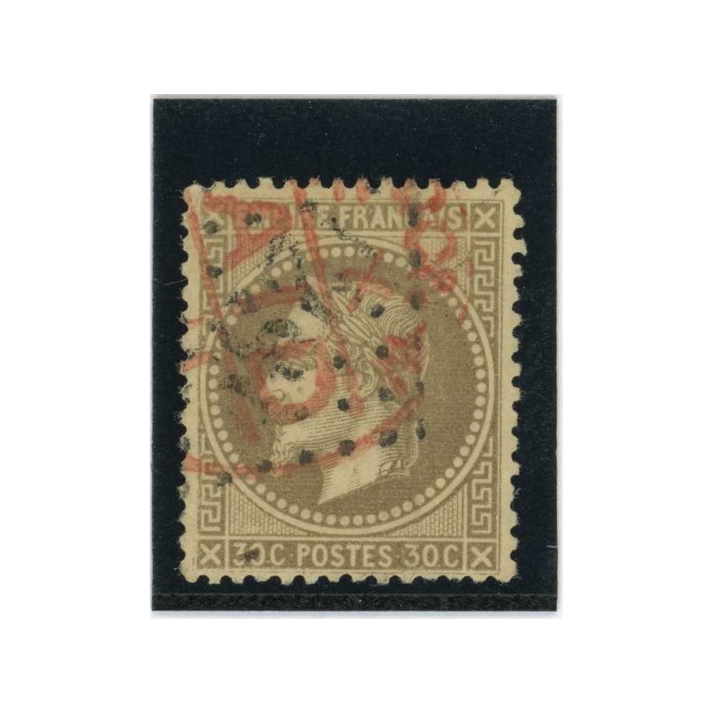 YT 30 - Cachet de Londres - Fond ligné - Cote 140 Euros