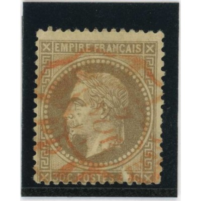 YT 30 - Cachet a Date rouge des imprimés - Cote 110 Euros