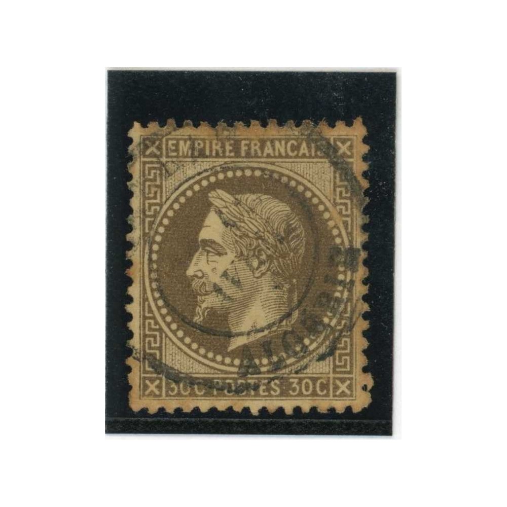 YT 30 - CaD Algérie - Fond ligné - Cote 80 Euros