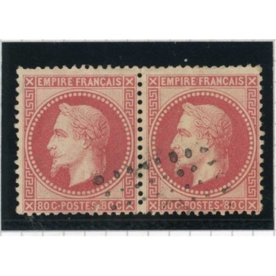YT 32 - Oblitéré - Paire - Cote 65 Euros