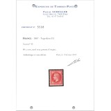 YT 32 - Neuf x - Certificat 5508 - Cote 1950 Euros