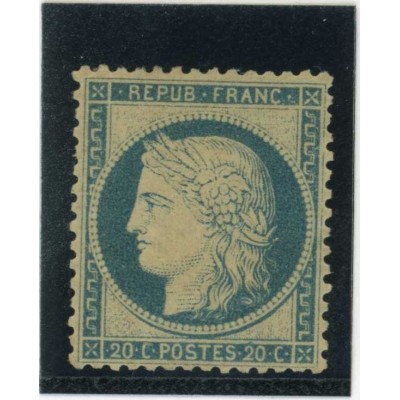 YT 37 - Neuf x - Signé Brun - Cote 550 Euros