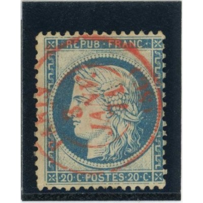 YT 37 - CaD Paris rouge - Cote 45 Euros