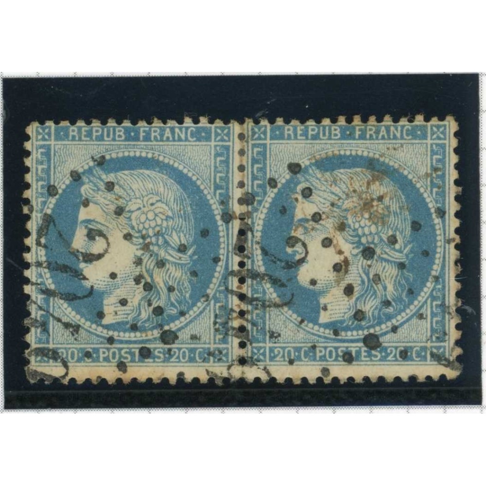 YT 37 - GC 2049 - Paire - Cote 40 Euros