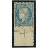 YT 37 - Neuf x - Croix de repère - Signé Calves - Certificat VO 23/462 - Cote 800 Euros