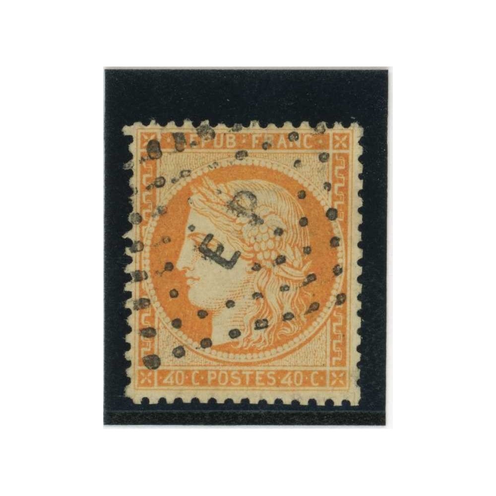 YT 38 d - "4" retouché - Cote 200 Euros